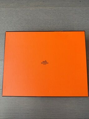 Hermes Empty Gift Accessory Box 11” x 9” x 3”